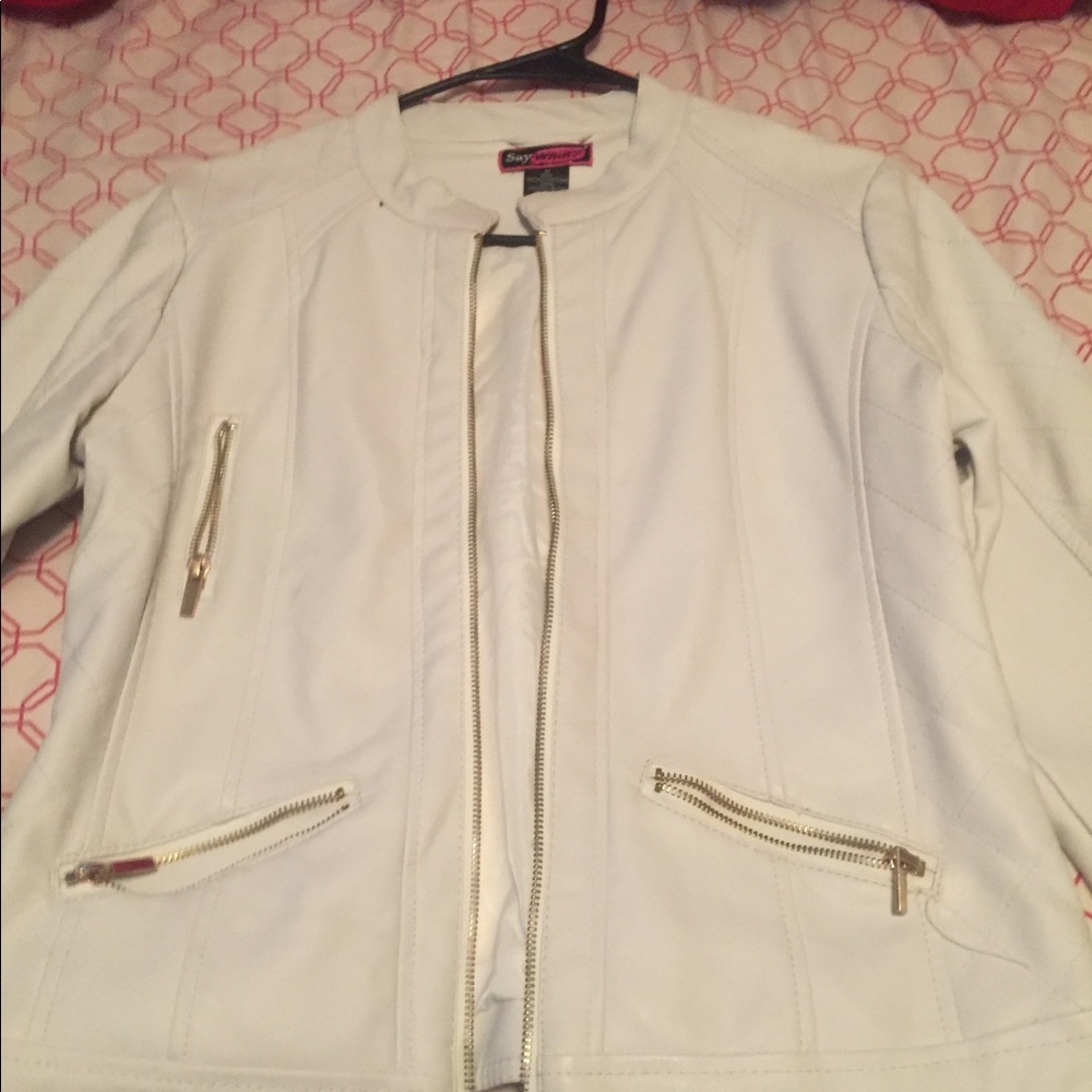 Leather jacket